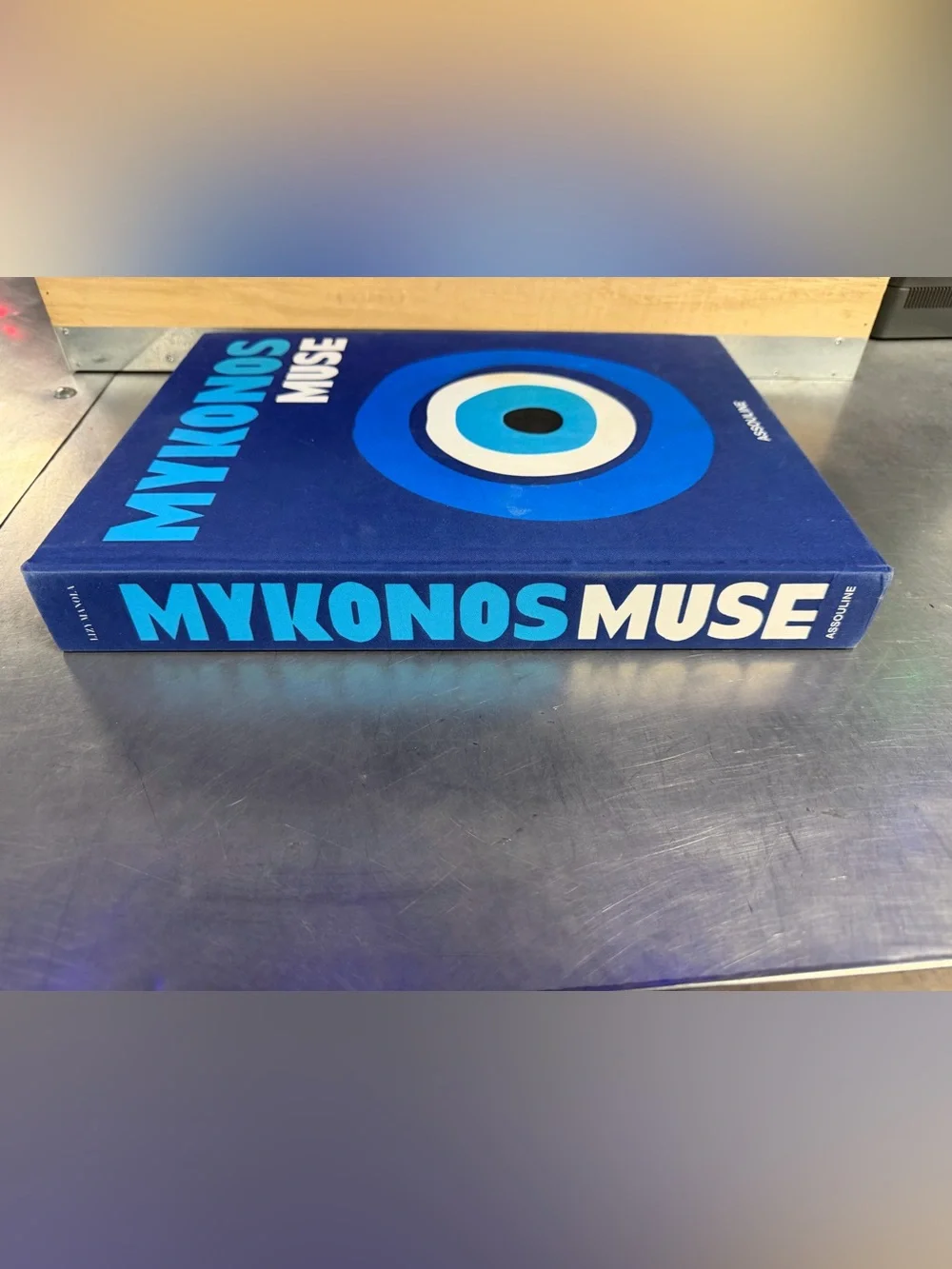 Assouline Mykonos Muse Coffee Table Book
